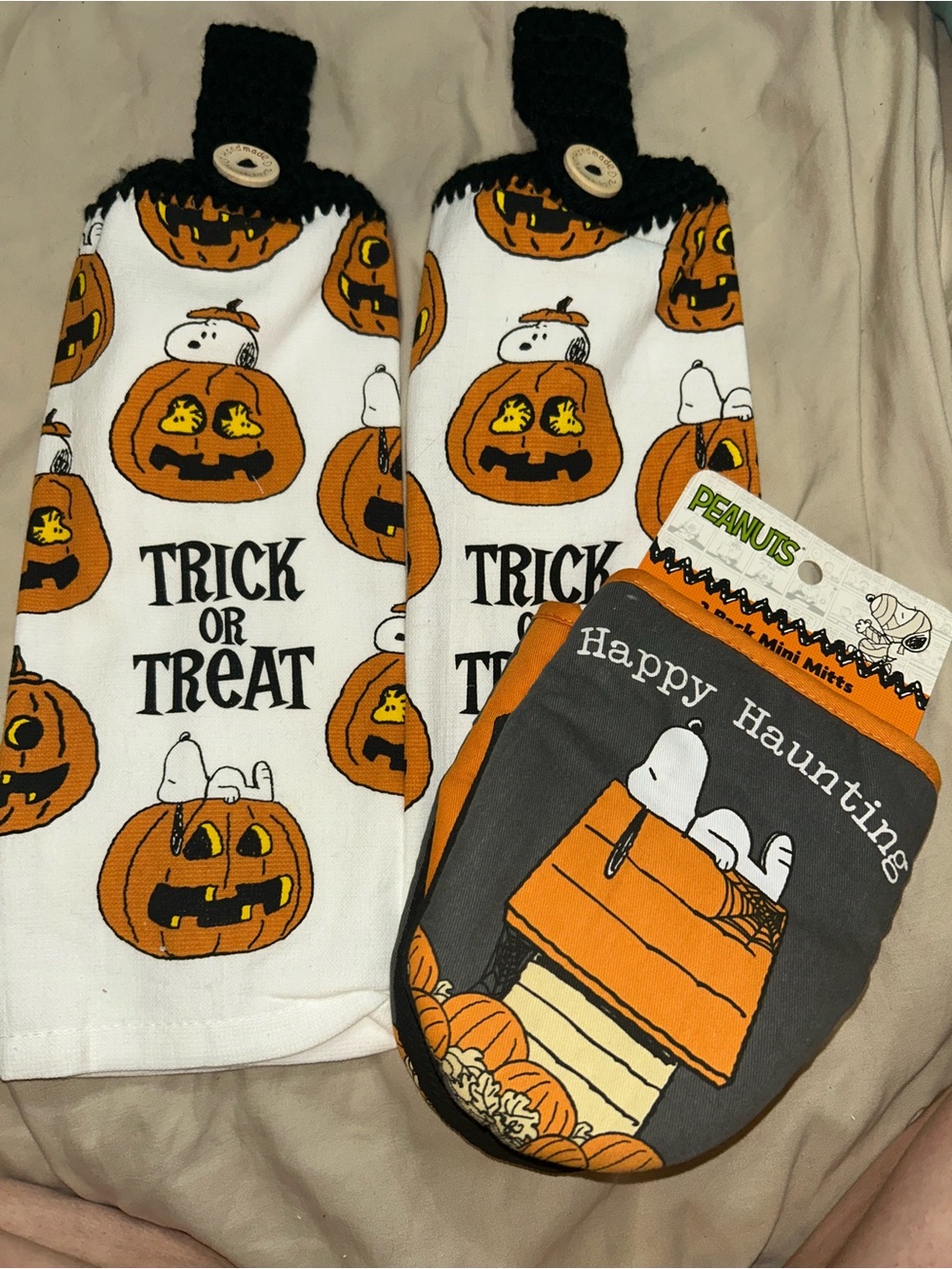 Snoopy Halloween Kitchen Set